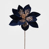 Velvet Magnolia with Sequins