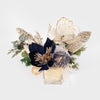 Sapphire & Gold Splendor Centerpiece
