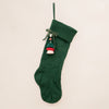 Knitted Christmas Stocking with Tassel