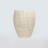 Fiber Clay Pot - Textured Tall