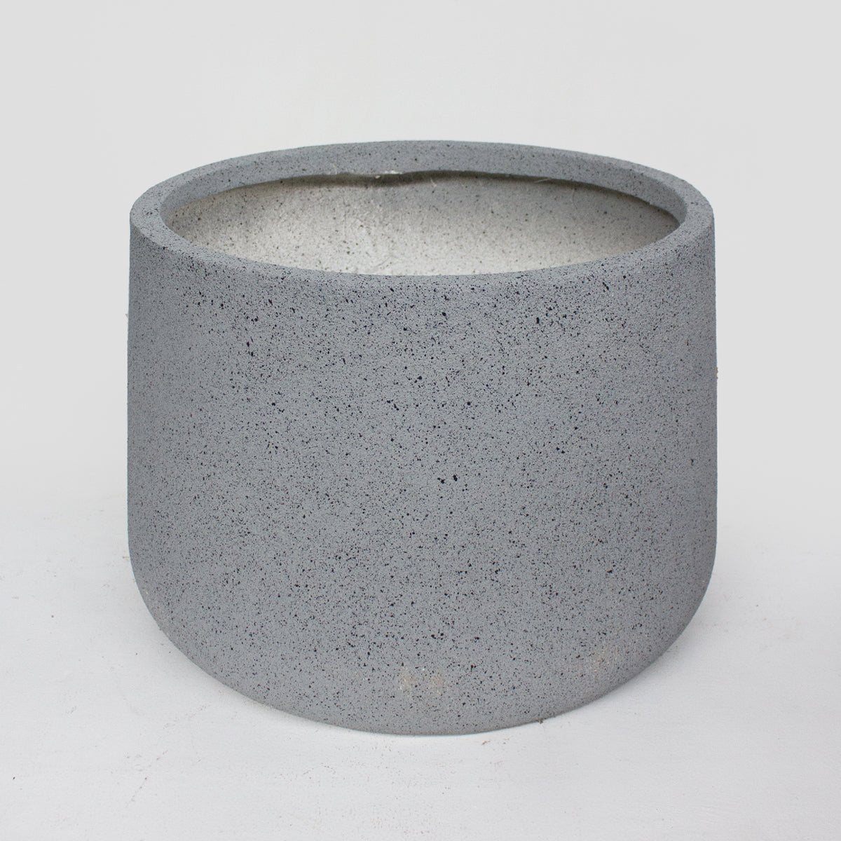 Fiber Clay Pot - Gray Terrazzo