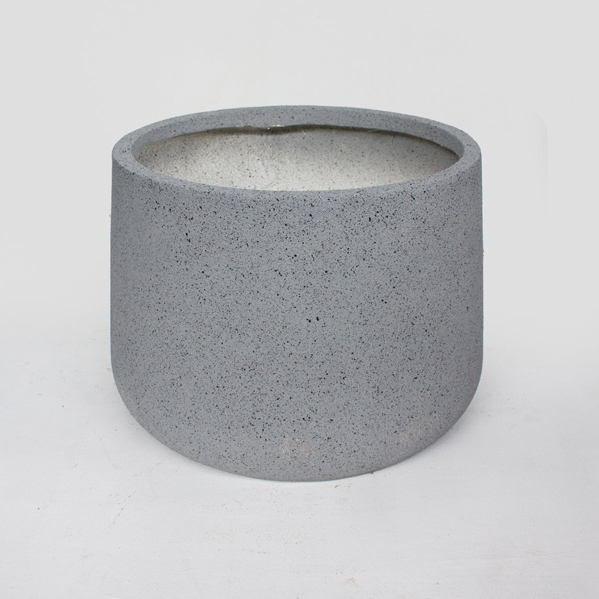 Fiber Clay Pot - Gray Terrazzo