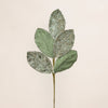 Glittered Leaf Spray