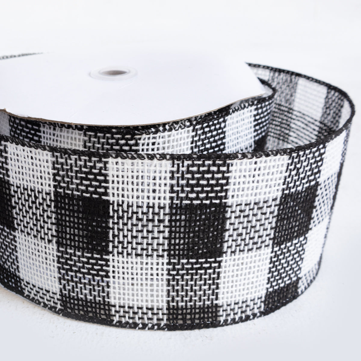 Black/White Checkered - Ribbon