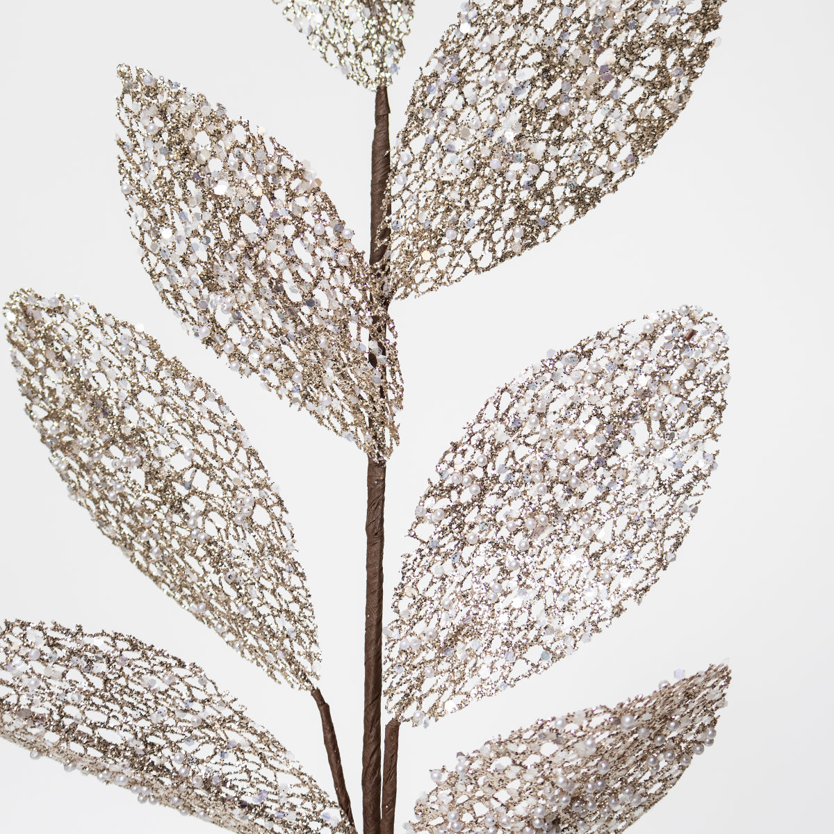 Tulle Leaves Spray