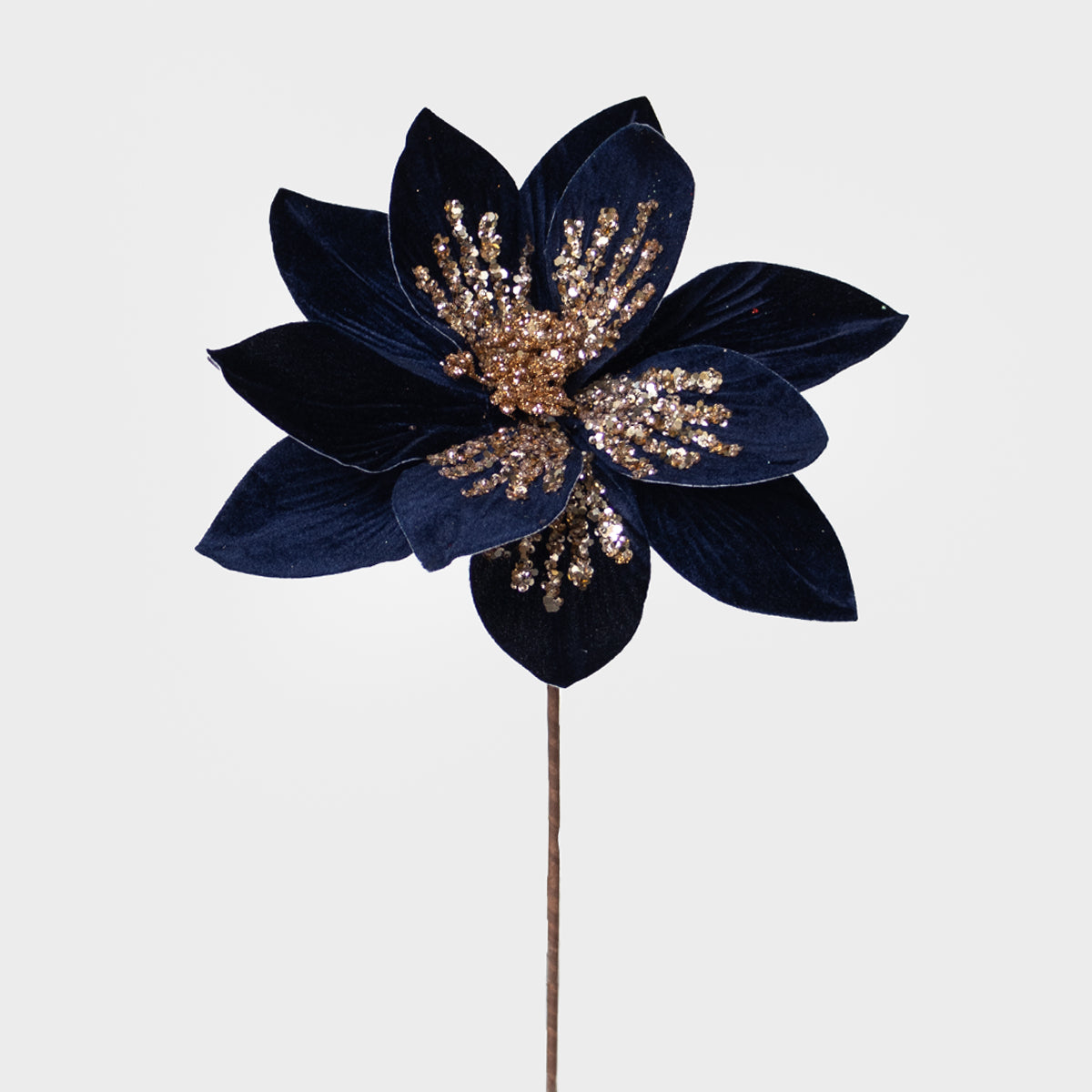 Velvet Magnolia with Sequins