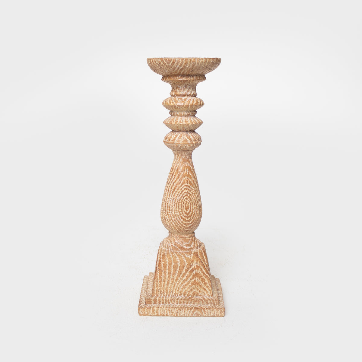Wood Style Candle Holder