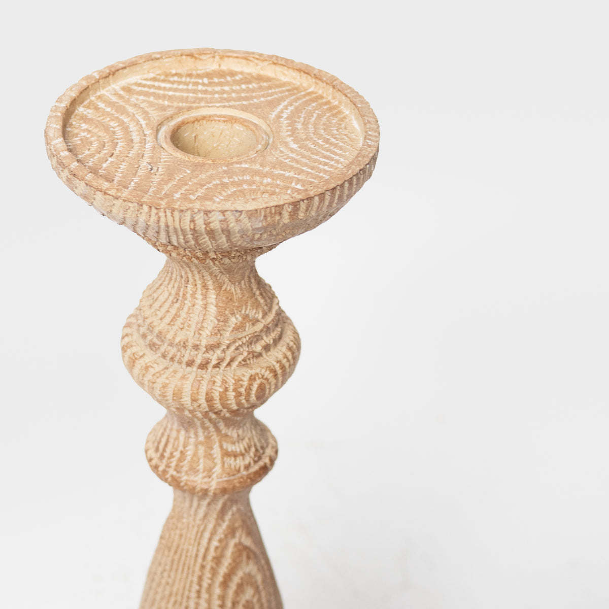 Wood Style Candle Holder