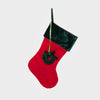 Velvet Christmas Stocking