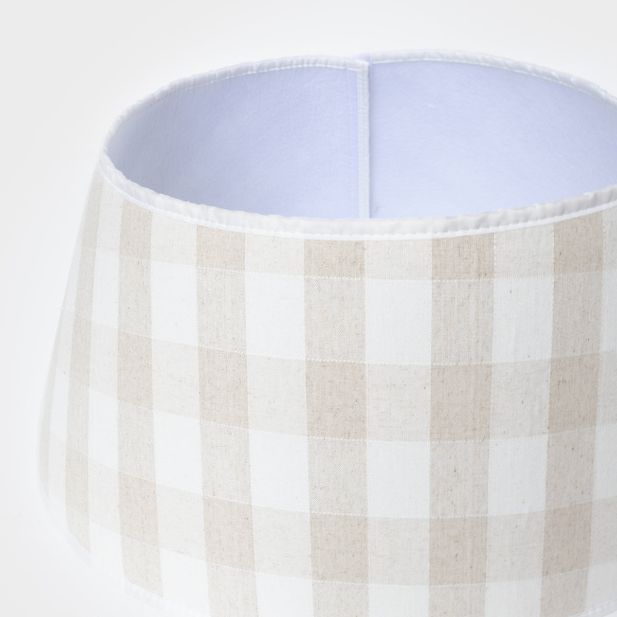 Checkered Fabric Tree Collar