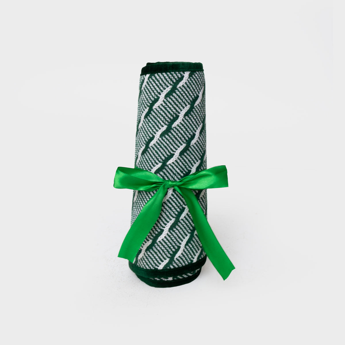 Striped Fabric Tree Collar