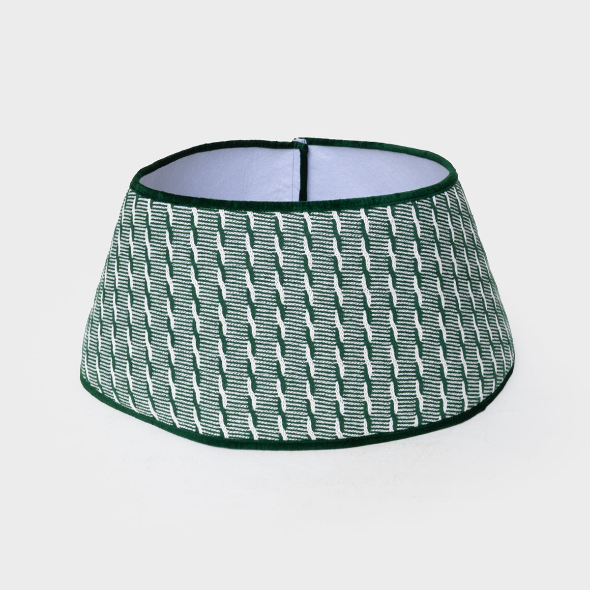 Striped Fabric Tree Collar