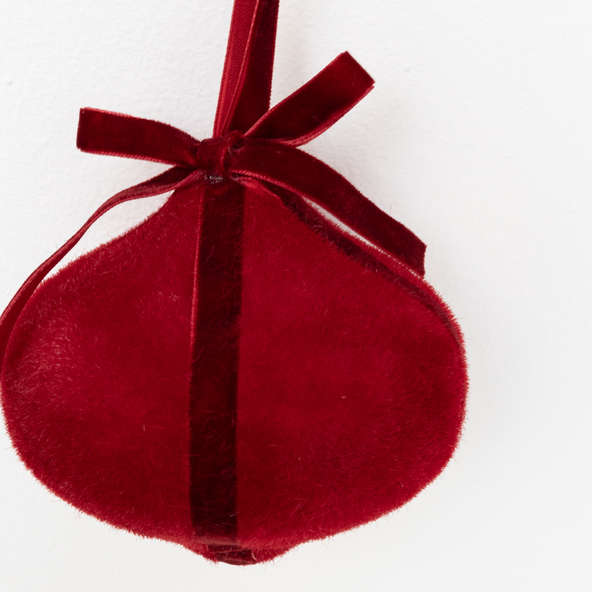 Velvet Finial Ornament x6