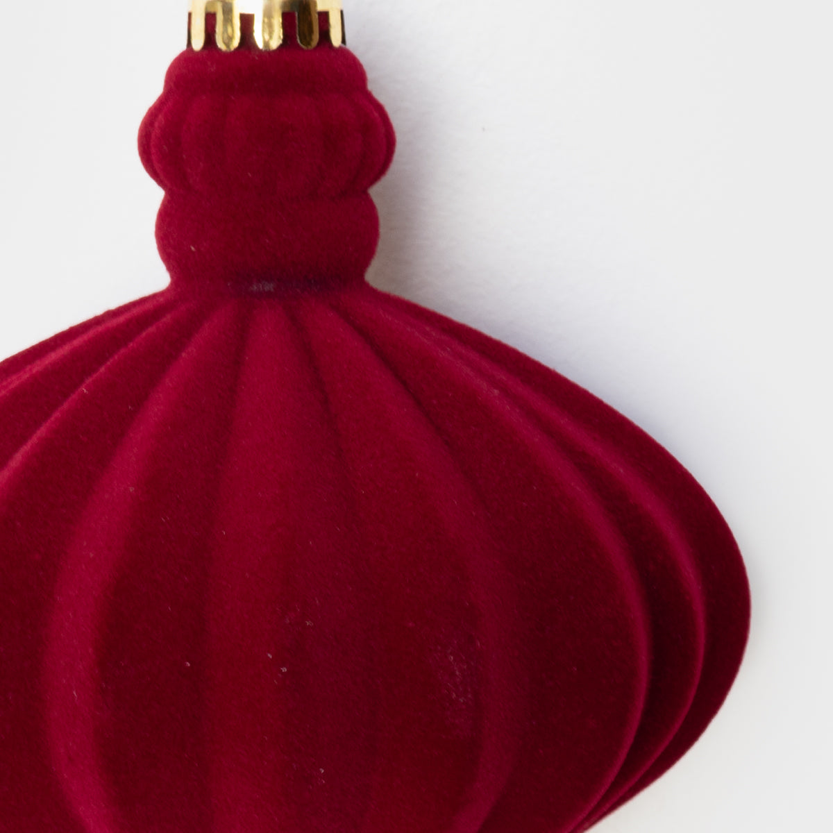 Plain Velvet Finial Ornament