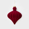 Plain Velvet Finial Ornament