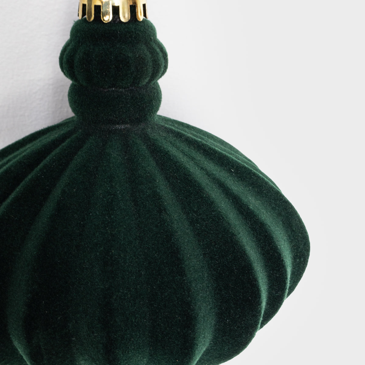 Plain Velvet Finial Ornament