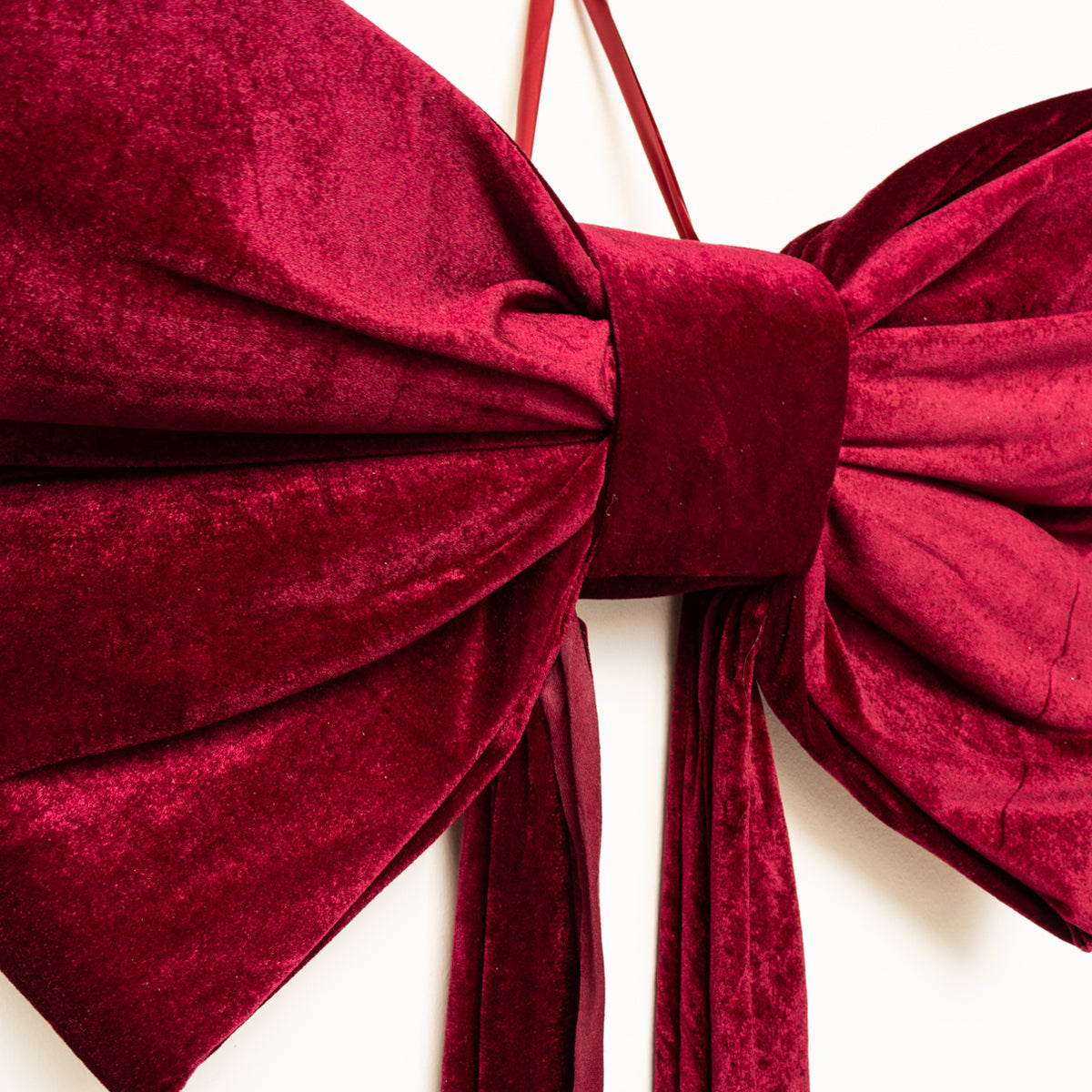 Large Velvet Bow Ribbon