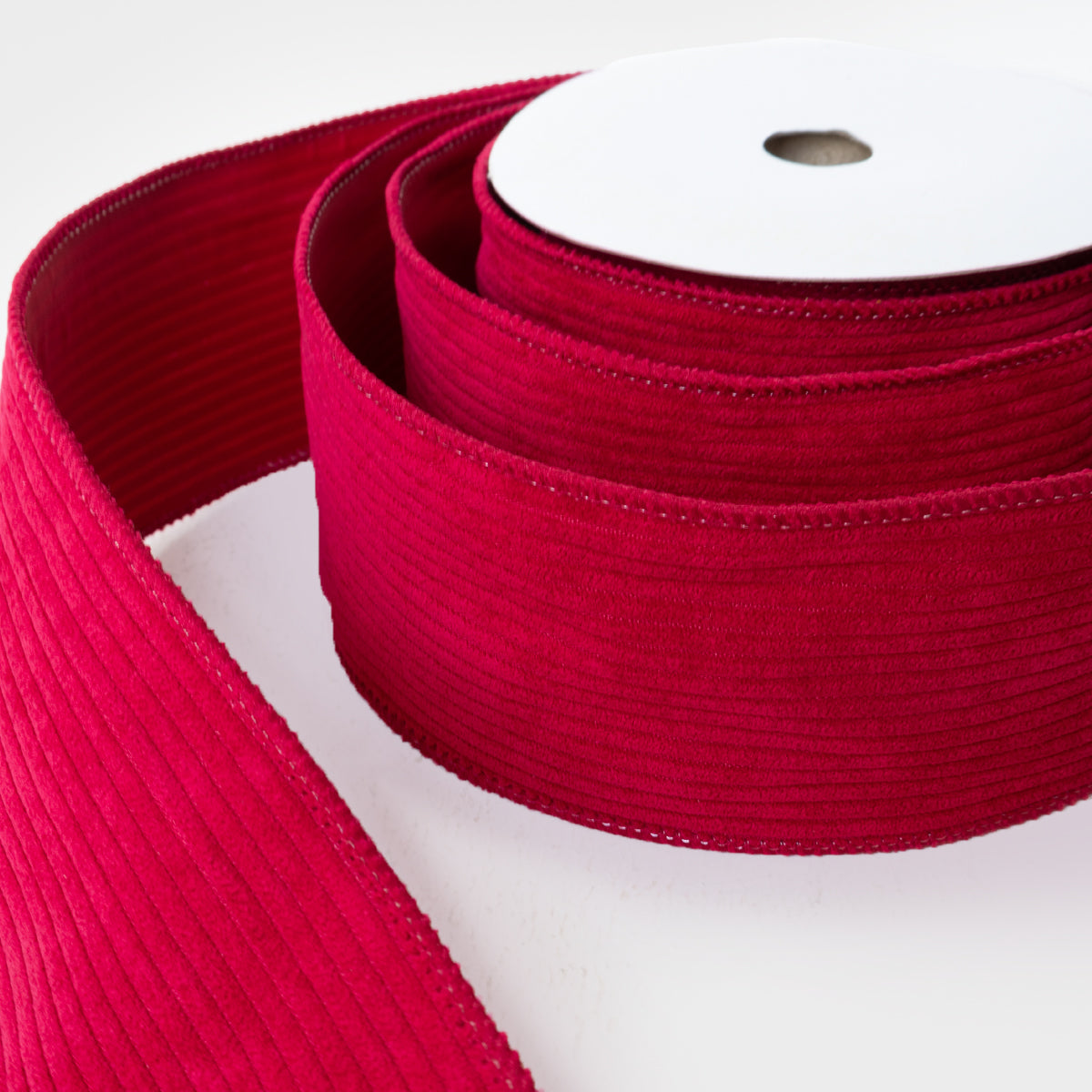 Red Textured Ribbon