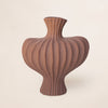 Grooved Heart Vase