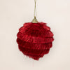 Round Fringe Ornament