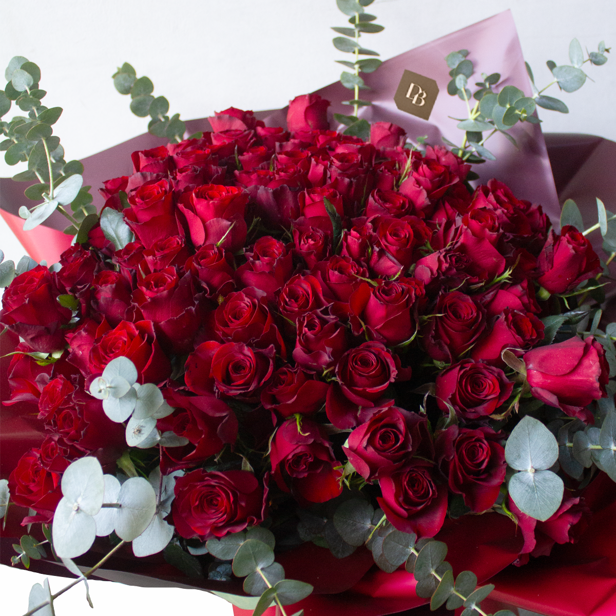 100 Stem Red Roses