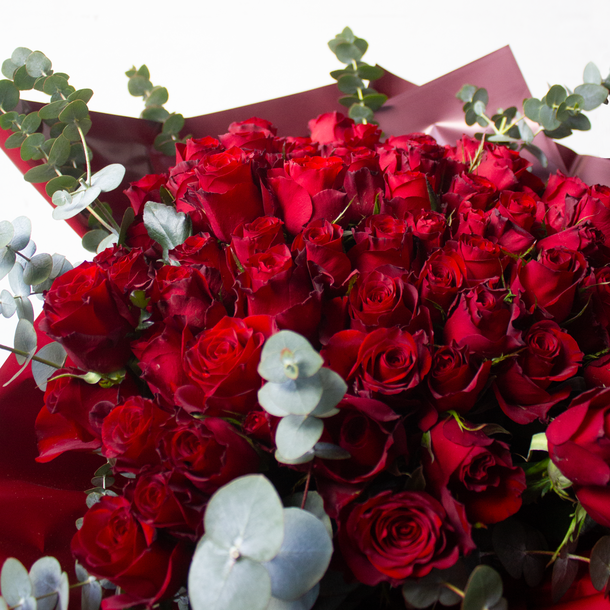 100 Stem Red Roses