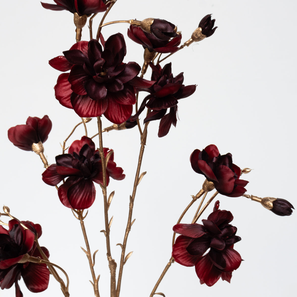 Mini Florets Spray Burgundy