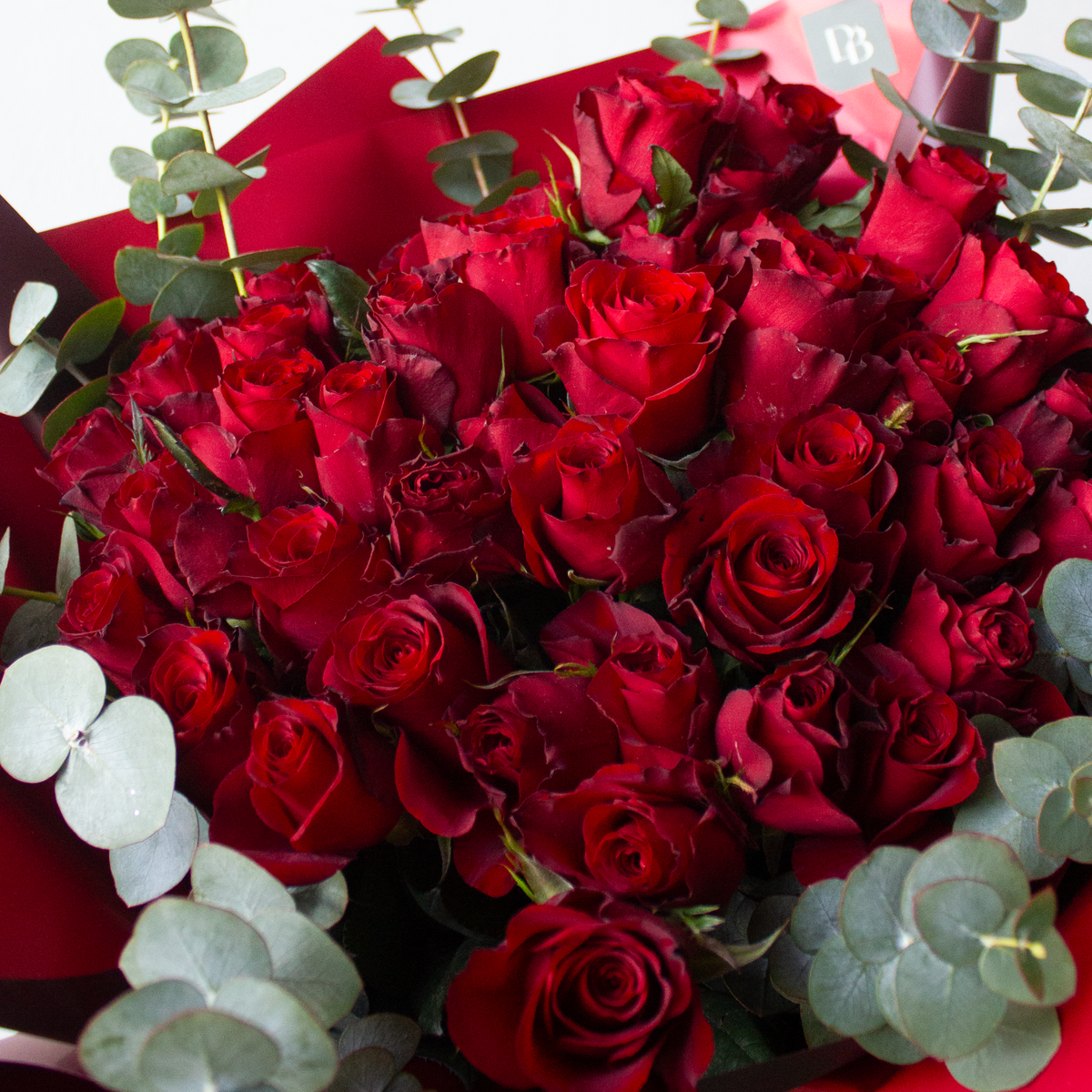 50 Stem Red Roses