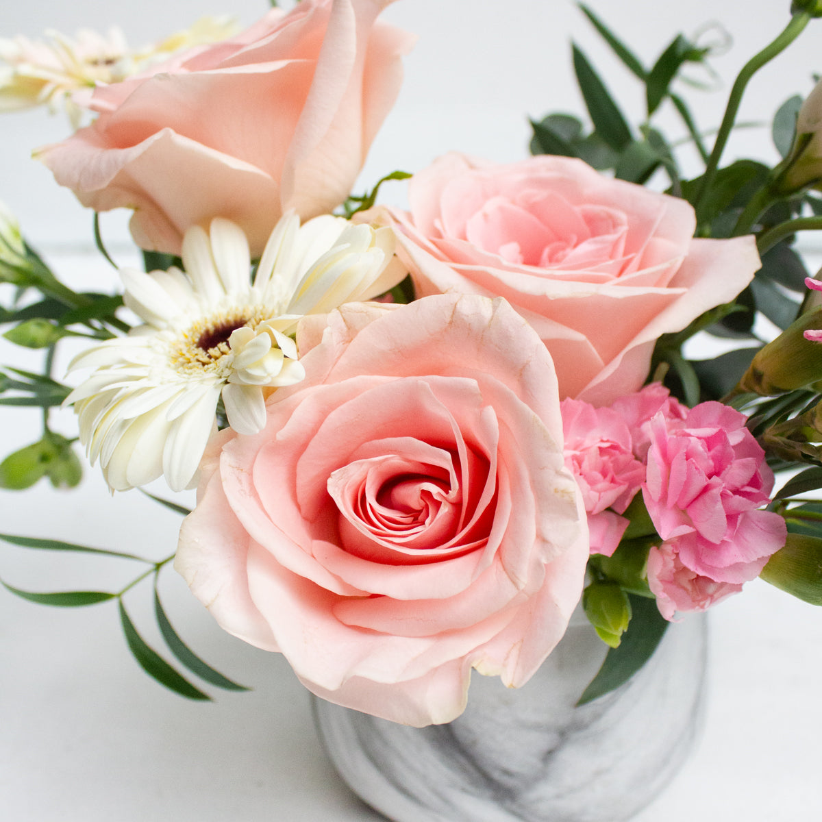 Blush Vase Arrangement