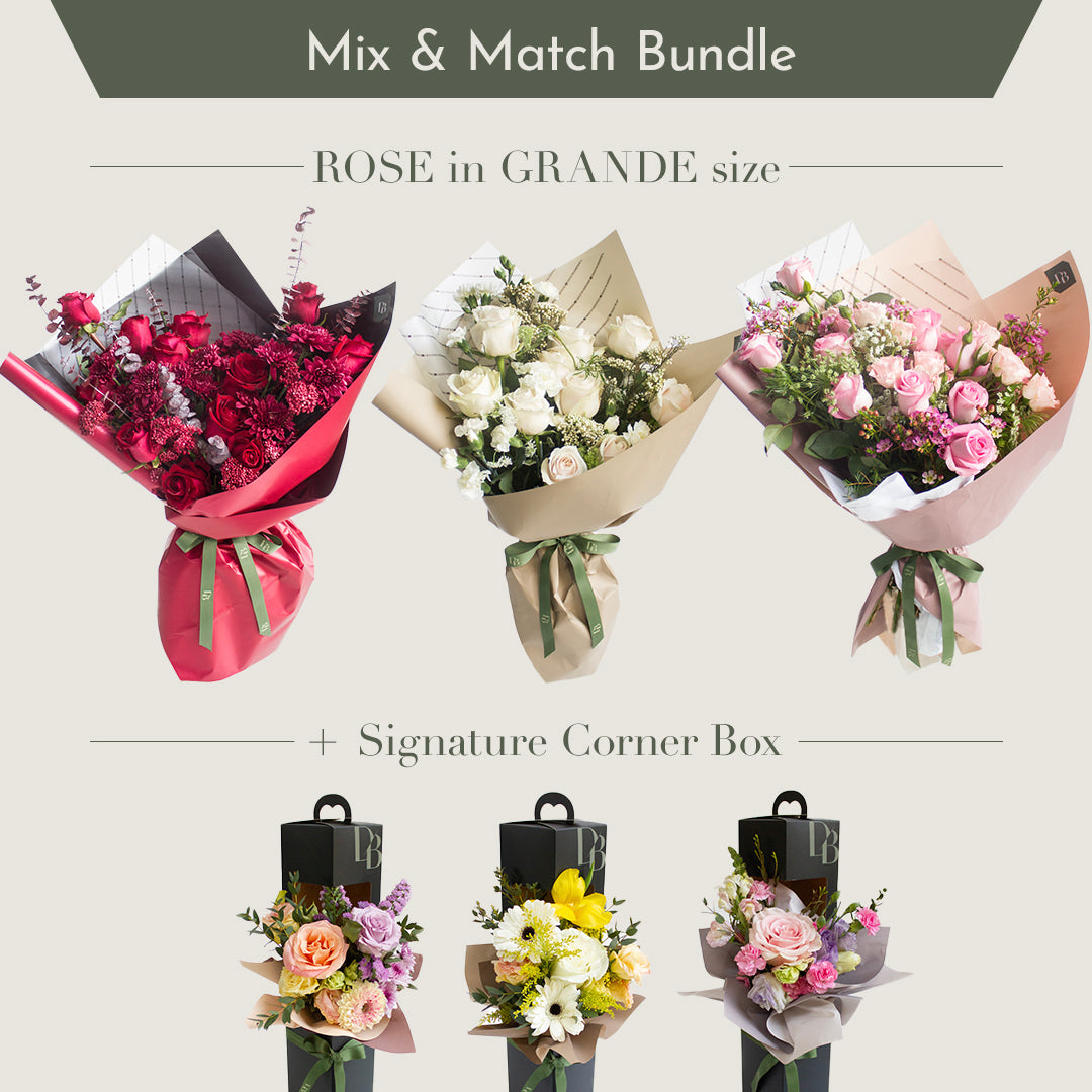 Classic Bouquet & Corner Box Bundle