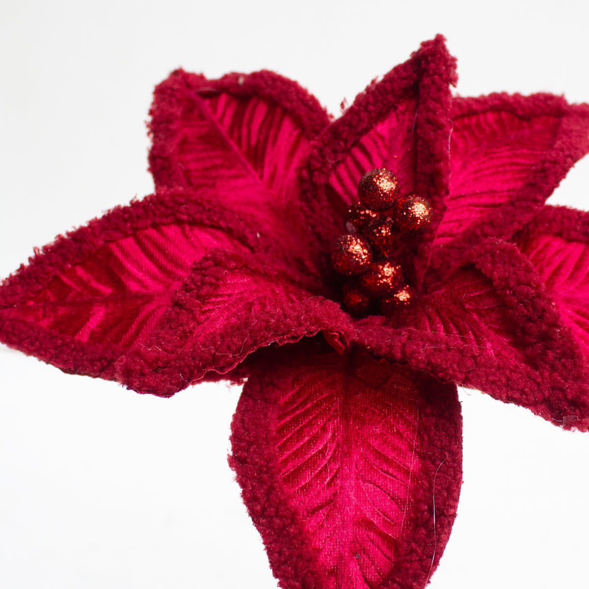 Velvet Poinsettia 32cm