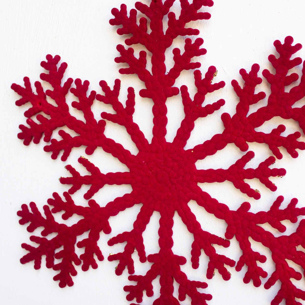 Snowflakes Red