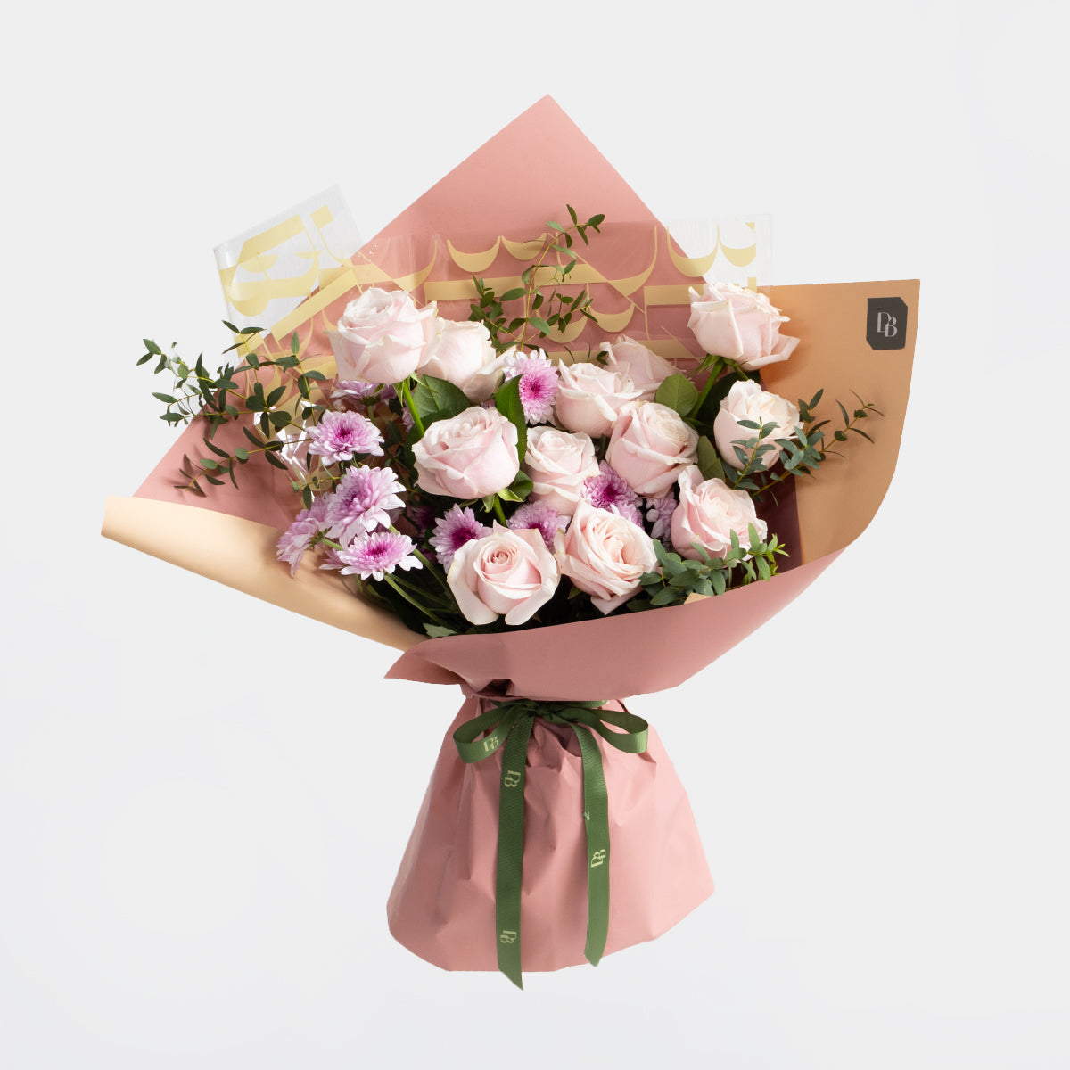 Pink Roses Bouquet