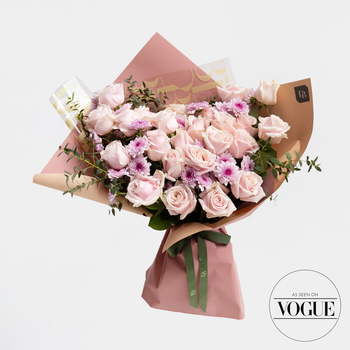 Pink Roses Bouquet