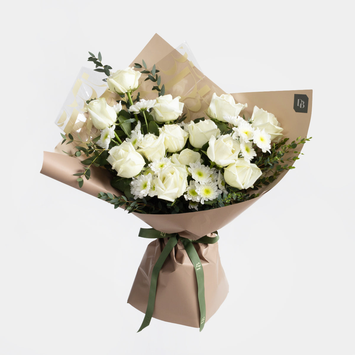 White Roses Bouquet