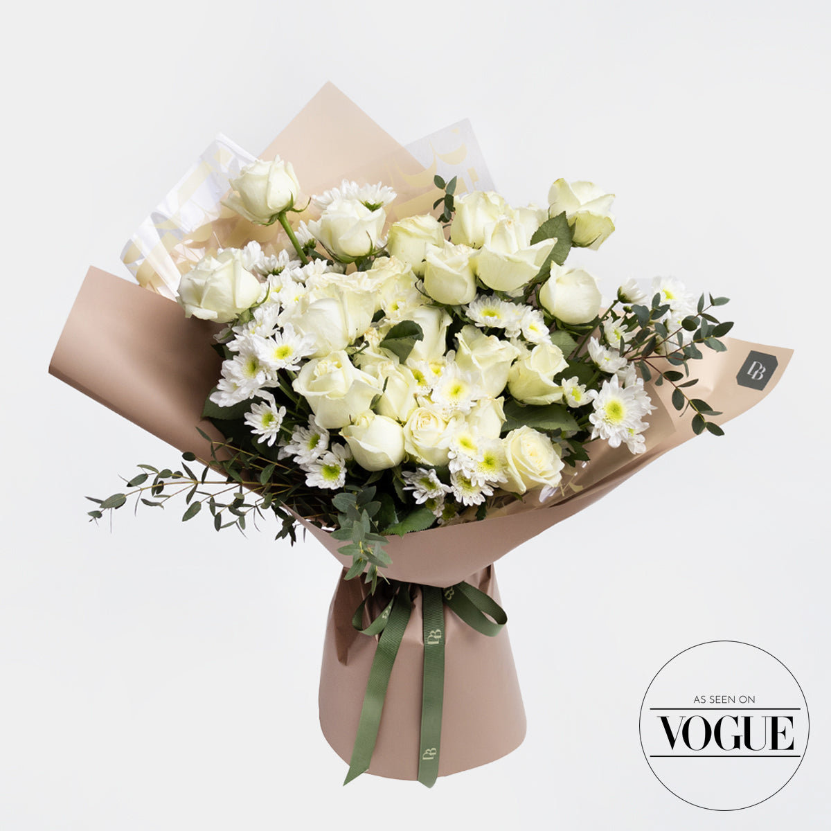 White Roses Bouquet