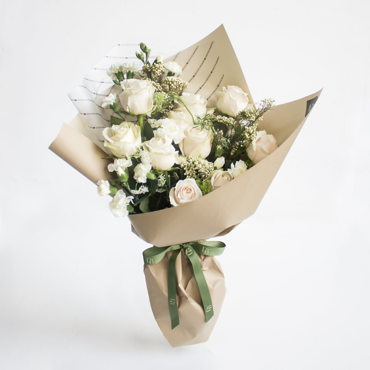 White Roses Bouquet