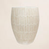 Fiber Clay Pot - Textured Tall