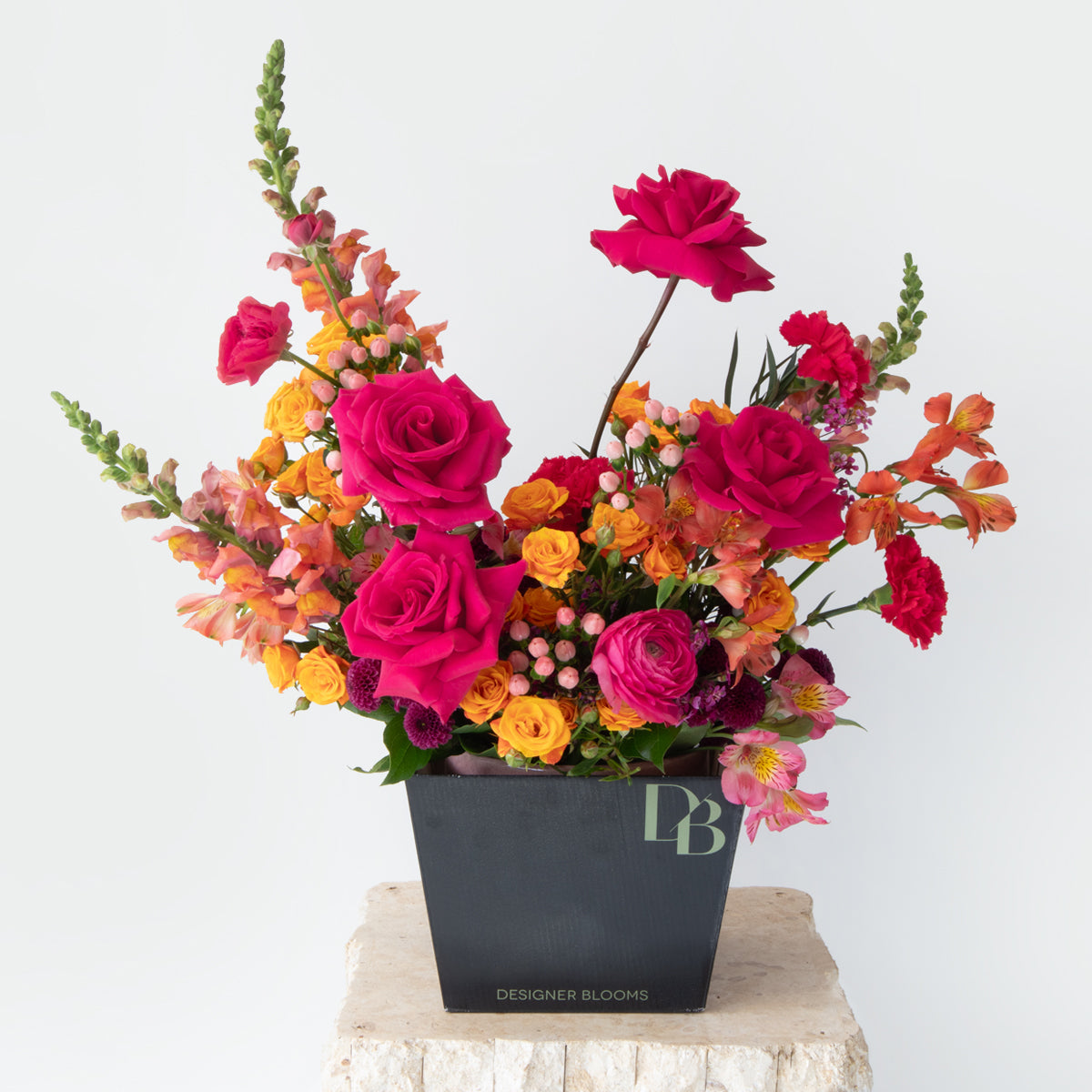 Garnet Vase Arrangement