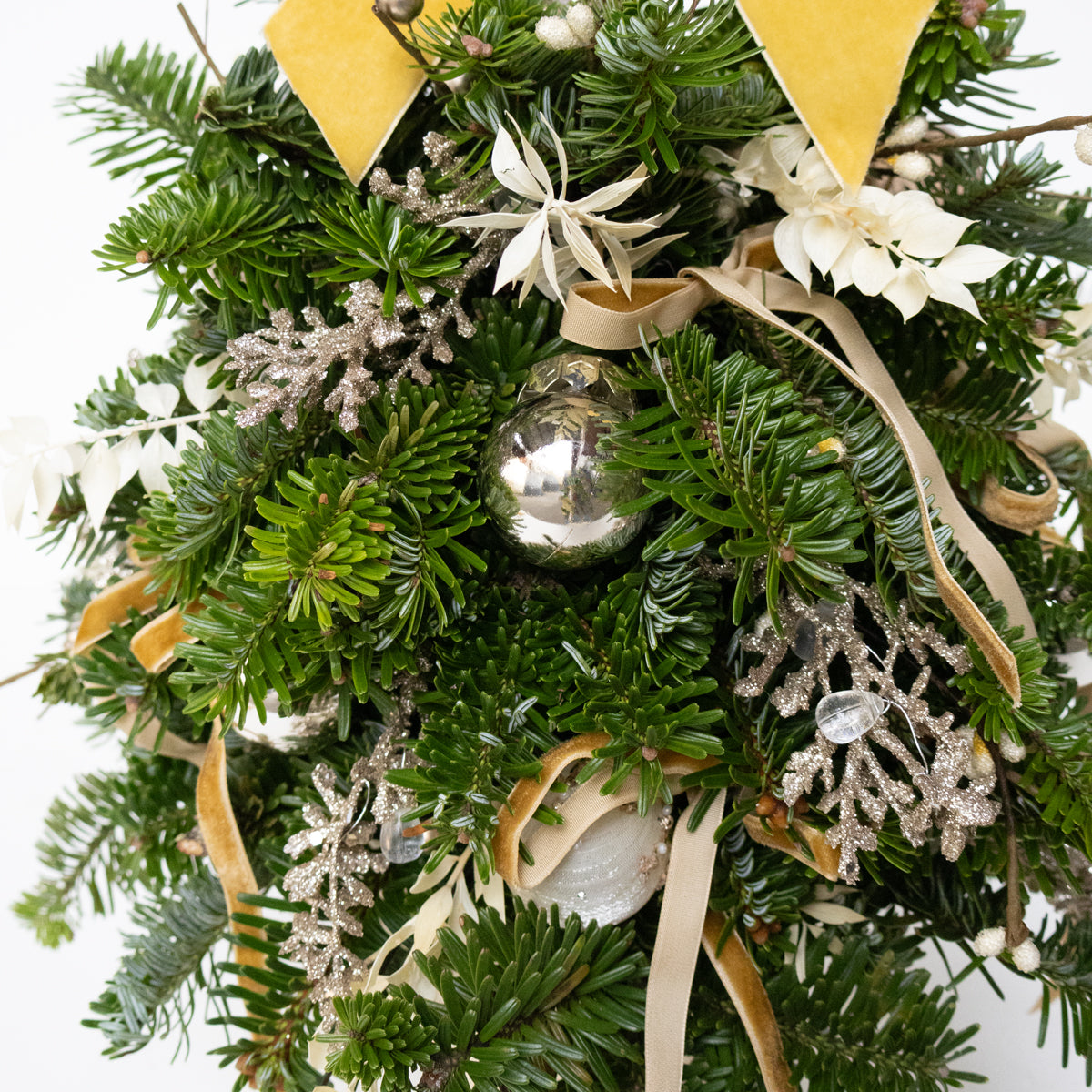 Gilded Simplicity Real Pine Mini Tree