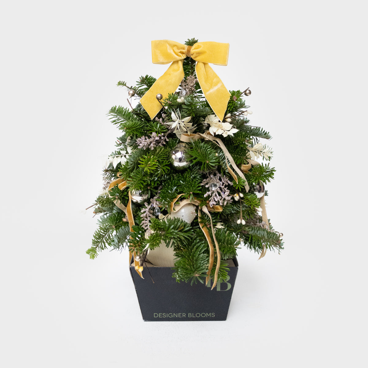 Gilded Simplicity Real Pine Mini Tree