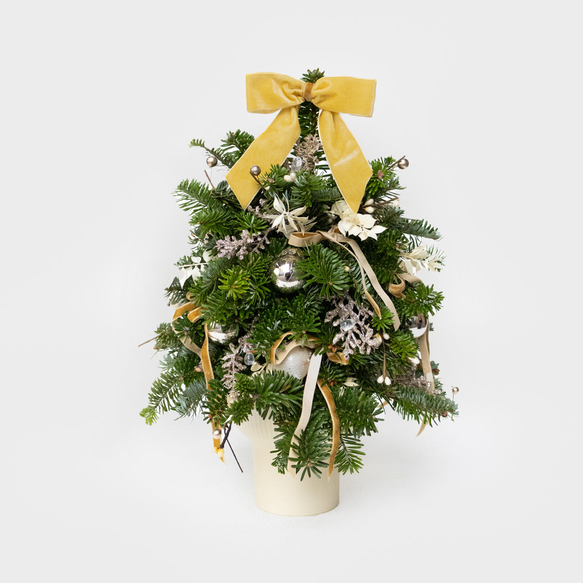 Gilded Simplicity Real Pine Mini Tree