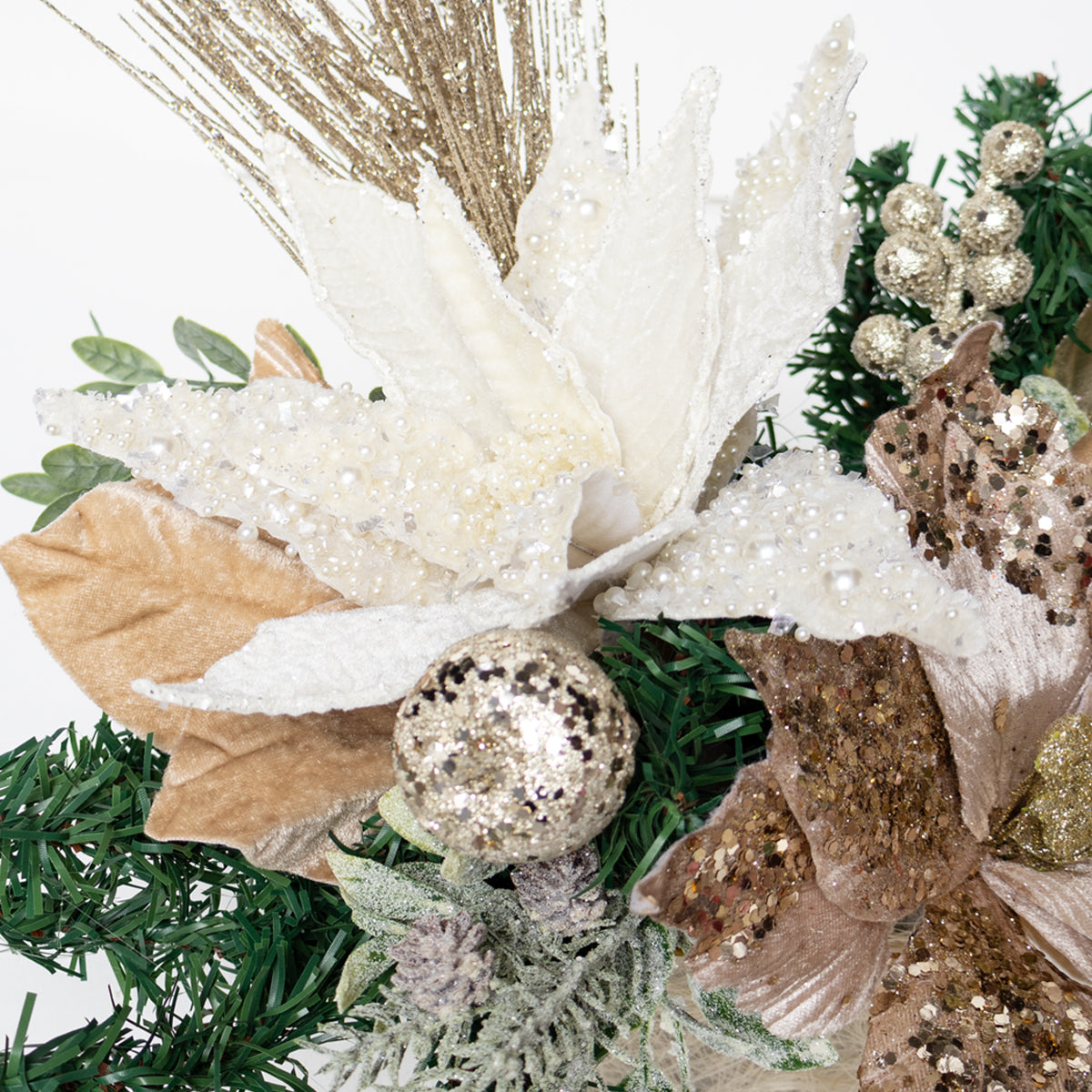 Gilded Simplicity Centerpiece