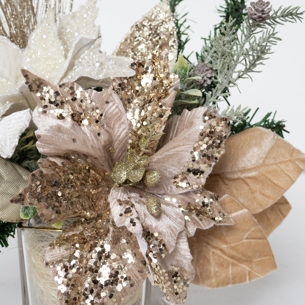 Gilded Simplicity Centerpiece
