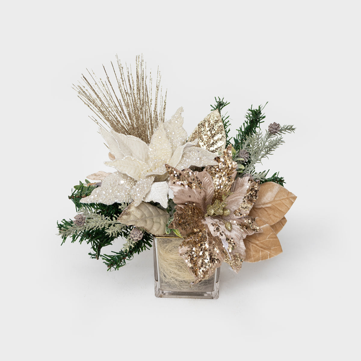 Gilded Simplicity Centerpiece