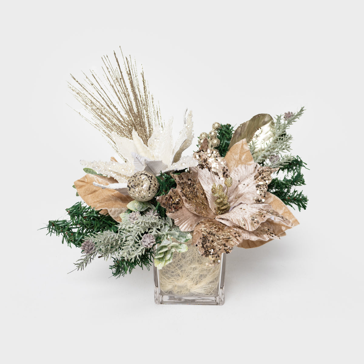 Gilded Simplicity Centerpiece