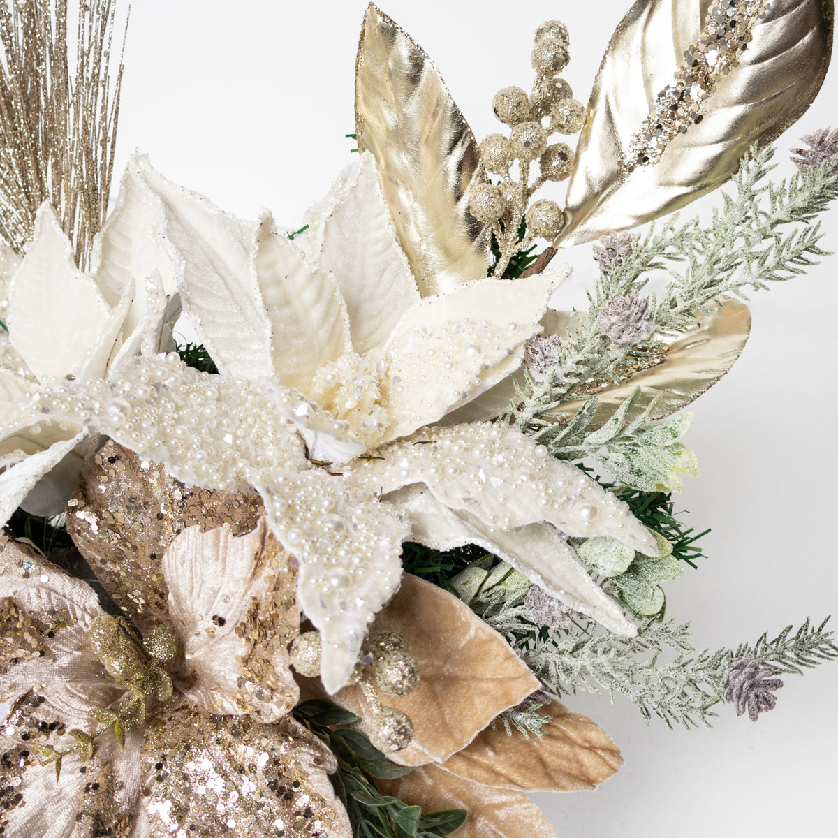 Gilded Simplicity Centerpiece
