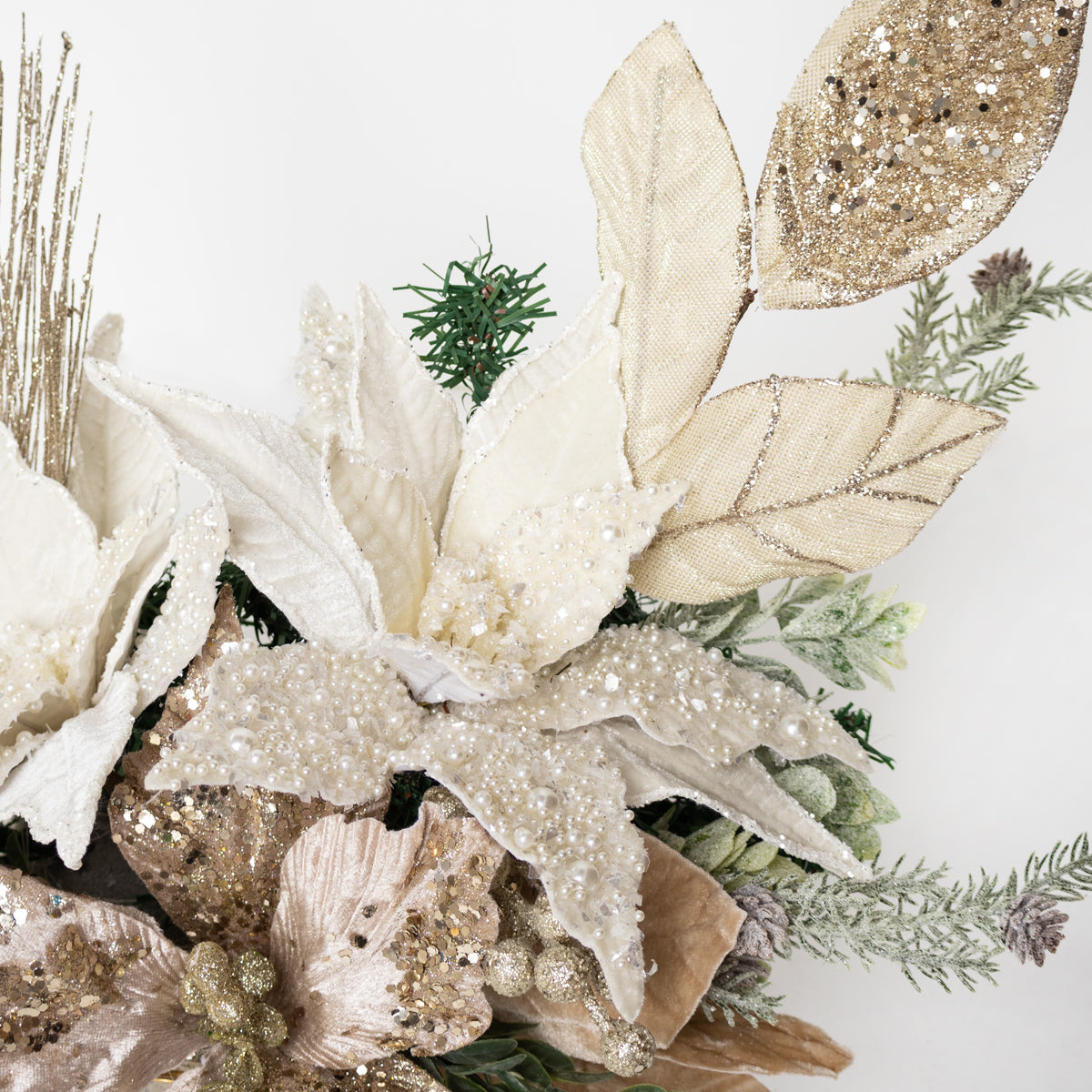 Gilded Simplicity Centerpiece