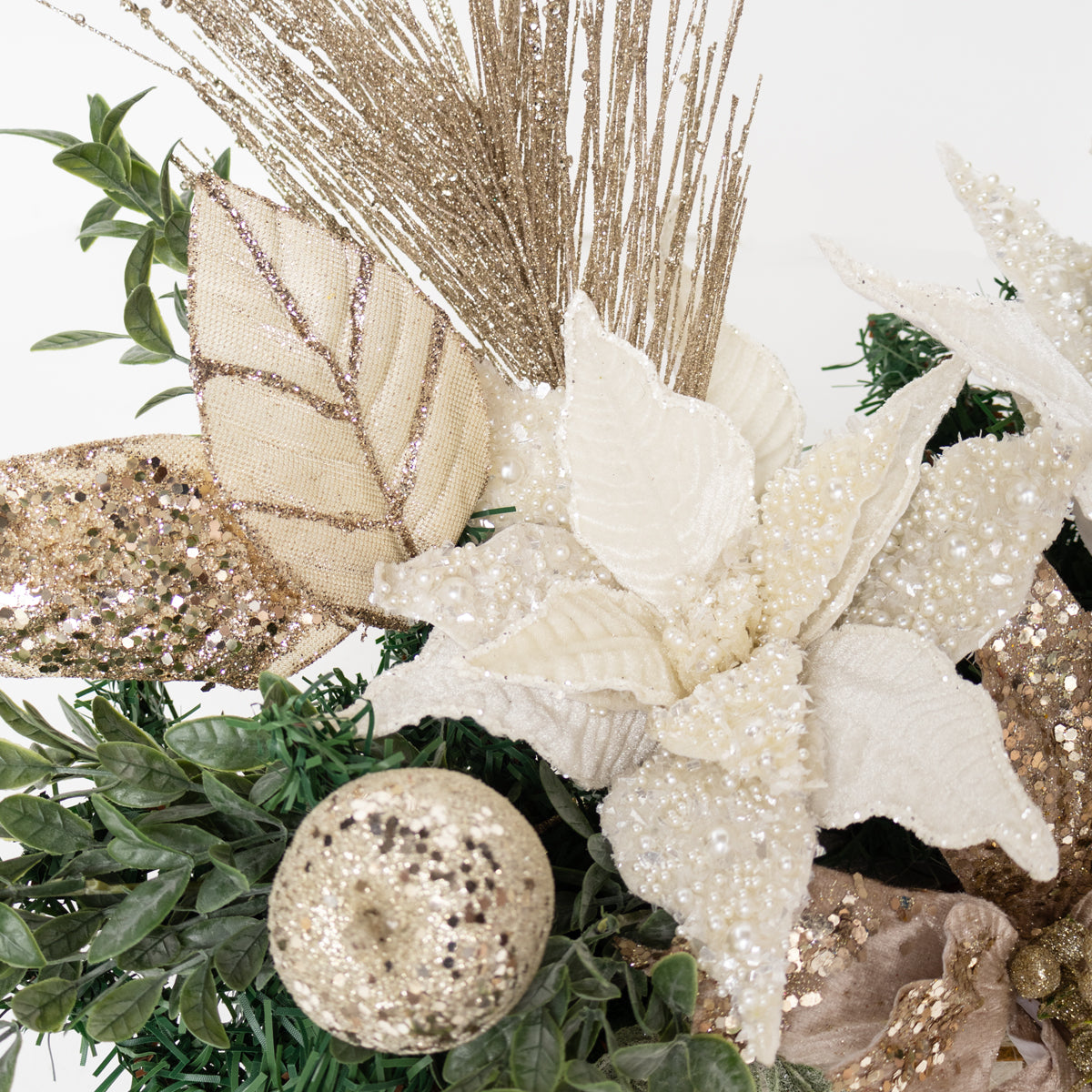 Gilded Simplicity Centerpiece