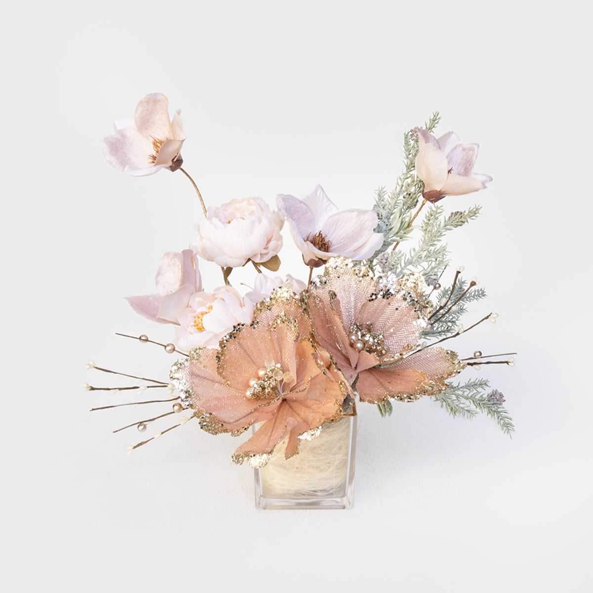 Champagne Elegance Centerpiece